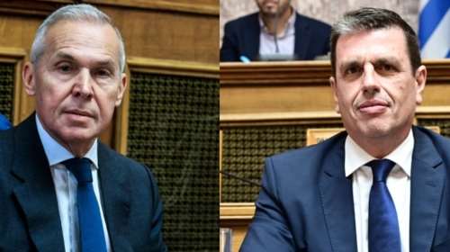 "Γαλάζιος" καβγάς Καιρίδη - Δαβάκη στη Βουλή: "Πού είναι ο Δένδιας; Απαράδεκτο που δεν ήρθε" - "Πώς κάνεις έτσι;"