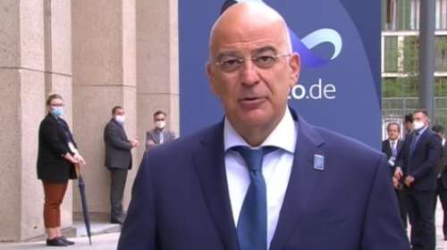 Ηχηρό μήνυμα Δένδια σε Γερμανία και Μπορέλ: Απόλυτη αναγκαιότητα οι κυρώσεις στην Τουρκία