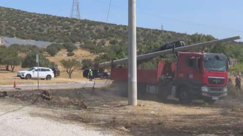 Φωτιά στην Κερατέα: Ελεύθεροι οι δύο υπάλληλοι του ΔΕΔΔΗΕ - Περαιτέρω έρευνα διέταξε ο εισαγγελέας