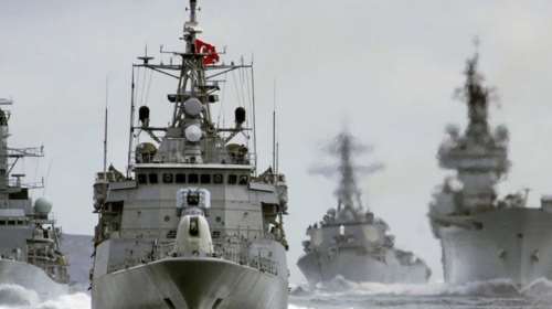 Σκηνικό έντασης στήνει η Άγκυρα: Τουρκικά πολεμικά πλοία αναπτύσσονται στο Καστελόριζο