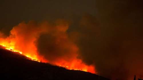 Ολονύχτια μάχη με τις φλόγες στη Βοιωτία: Εκκενώθηκε ο οικισμός "Πρόδρομος"- Καίει σε δύο μέτωπα η φωτιά