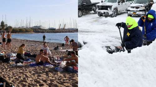 Η Ευρώπη σε άνοιξη, οι ΗΠΑ στην κατάψυξη: Γιατί υπάρχει διαφορά 72 βαθμών ανάμεσα στις δύο ηπείρους