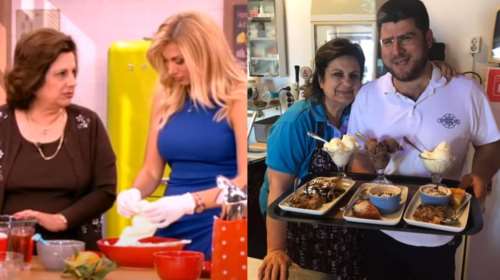 Οι εμφανίσεις της Μαίρης Παναγάκου στην TV: Δείτε βίντεο από τότε που μαγείρευε με την Κωνσταντίνα Σπυροπούλου