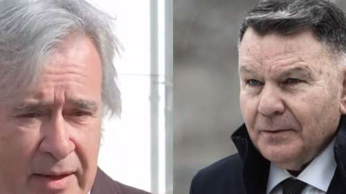 Δίκη Πισπιρίγκου: Αρπάχτηκαν Ηλιάδης και Κούγιας - &quot;Αύριο θα έρθω με τον ψυχίατρό μου...&quot; [Βίντεο]