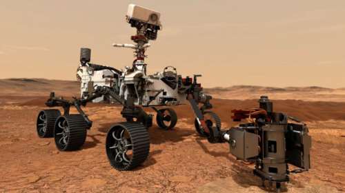 Ιστορική στιγμή: Το ρόβερ της NASA προσεδαφίστηκε στον Άρη - Οι πρώτες εικόνες από τον &quot;κόκκινο&quot; πλανήτη [βίντεο]