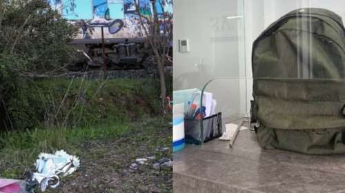 Τραγωδία στα Τέμπη: &quot;Να μην ξεχαστεί ο πόνος που κουβαλά&quot; - Η ιστορία μιας τσάντας από το μοιραίο τρένο [Εικόνα]