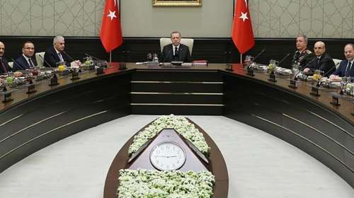 Τουρκία - Συμβούλιο Εθνικής Ασφάλειας: "Θα χρησιμοποιήσουμε όλα τα νόμιμα μέσα για να προστατεύσουμε τα συμφέροντα του έθνους μας"