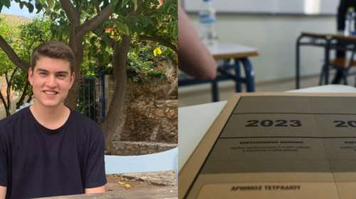 Πανελλήνιες 2023: Ο πρώτος των πρώτων όλων των εποχών - Ο 18χρονος Φίλιππος έγραψε 20 σε όλα τα μαθήματα [Βίντεο]
