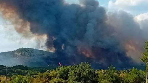 Μαίνεται η μεγάλη φωτιά στον Εβρο για 15η ημέρα - Εκκενώθηκε ξανά η Λευκίμμη