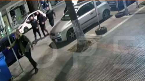 Θεσσαλονίκη: Βίντεο ντοκουμέντο από άγρια συμπλοκή- Μετά τον εγκάρδιο χαιρετισμό έβγαλαν τα όπλα