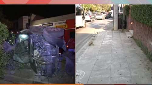 Τροχαίο - σοκ στο Χαλάνδρι: Νεκρός 18χρονος οδηγός ΙΧ - &quot;Καρφώθηκε&quot; σε δέντρο και το ξερίζωσε [βίντεο]