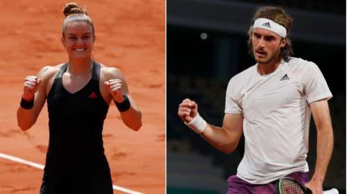 Μαρία Σάκκαρη - Στέφανος Τσιτσιπάς: Γράφουν ιστορία οι δύο κορυφαίοι αθλητές που κάνουν περήφανη την Ελλάδα