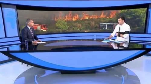 Ο Βασίλης Κικίλιας απάντησε στις καταγγελίες ότι δεν είχαν φαγητό και νερό οι πυροσβέστες- &quot;Δεν κάθονται 2 μέρες στη φωτιά&quot;