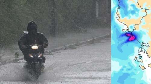 Πρόγνωση Μαρουσάκη: Επικίνδυνα καιρικά φαινόμενα την Τρίτη - Αναλυτικά οι περιοχές που θα χτυπήσουν [Χάρτες]