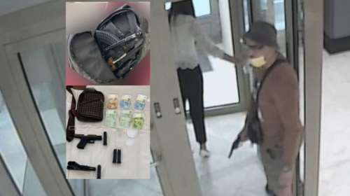 Ληστεία στην τράπεζα στη Μητροπόλεως: Κυκλοφορούσε με καλάσνικοφ και πιστόλια ο δραπέτης με τα τατουάζ