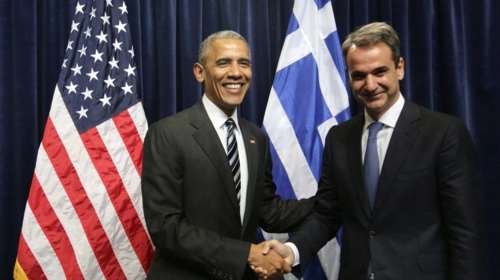 Μητσοτάκης για αυτοβιογραφία Ομπάμα:  Ο πρώτος μαύρος πρόεδρος των ΗΠΑ υπήρξε μεταρρυθμιστής και όχι επαναστάτης