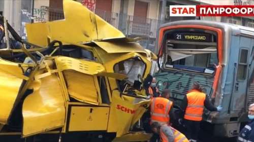 Παραλίγο τραγωδία στον σιδηρόδρομο: Εκτροχιάστηκε πλατφόρμα με 4 εργαζόμενους - Ξύπνησαν μνήμες από το 2021