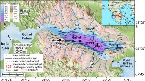 Γλυκό νερό εντοπίστηκε κάτω από τον θαλάσσιο πυθμένα του Κορινθιακού Κόλπου