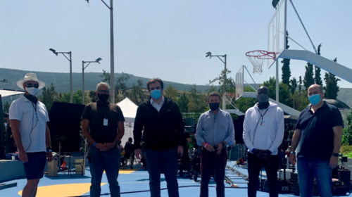 Κυριάκος Πιερρακάκης: Στα γυρίσματα της ταινίας της Disney &quot;Greek Freak&quot; - Για την ζωή του Γιάννη Αντετοκούνμπο