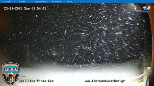 Χιονοδρομικά: Έπεσαν τα πρώτα χιόνια σε Πισοδέρι και Βασιλίτσα - Αισιοδοξία ότι θα ανοίξουν τα Χριστούγεννα