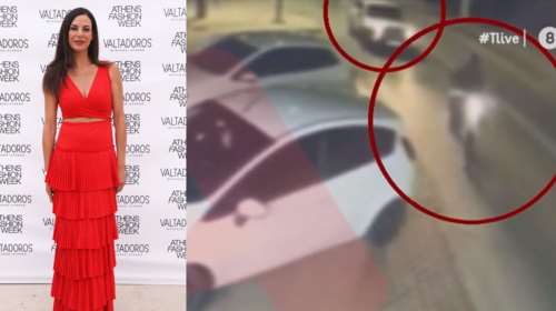 Εύη Βατίδου: Βίντεο ντοκουμέντο από το επεισόδιο στη Γλυφάδα - Η &quot;εκρηκτική&quot; συνάντηση με τον 59χρονο οδηγό της μηχανής