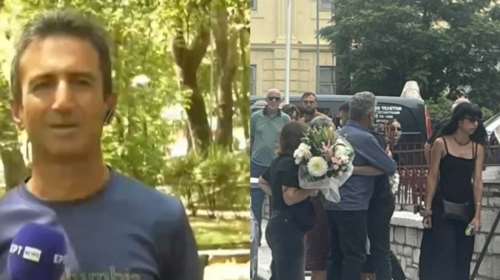 Δράμα: Βαρύ πένθος στην κηδεία του 60χρονου ορειβάτη - Τραγικές φιγούρες η σύζυγος και τα τρία παιδιά του [βίντεο - εικόνες]