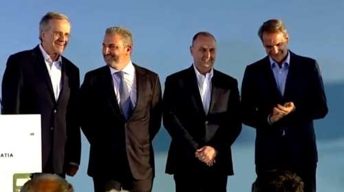 Μητσοτάκης: "Έργο Σαμαρά ο δρόμος Καλαμάτα-Μεθώνη - Είμαστε η παράταξη των μεγάλων έργων"