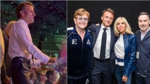 Σάλος με τον Μακρόν: Χόρευε με τον... Έλτον Τζον ενώ το Παρίσι φλεγόταν μετά τη δολοφονία 17χρονου από αστυνομικό