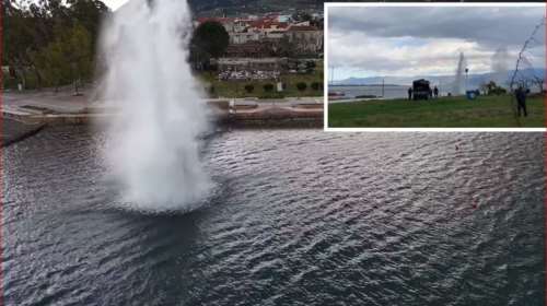 Δεύτερη επιχείρηση εξουδετέρωσης οβίδας του Β΄ΠΠ - Εντυπωσιακή έκρηξη