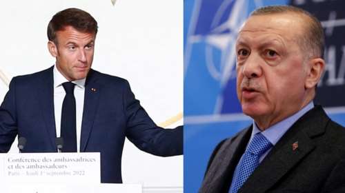 Νέα καρφιά Μακρόν για Ερντογάν: &quot;Δεν μπορεί η Τουρκία να είναι η μόνη χώρα που συνομιλεί με τη Μόσχα&quot;