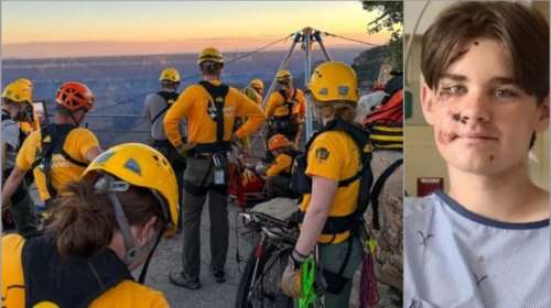 Έφηβος έπεσε από ύψος 30 μέτρων στο φαράγγι του Γκραν Κάνυον ...και τη γλίτωσε - Έκανε στην άκρη για μια φωτογραφία