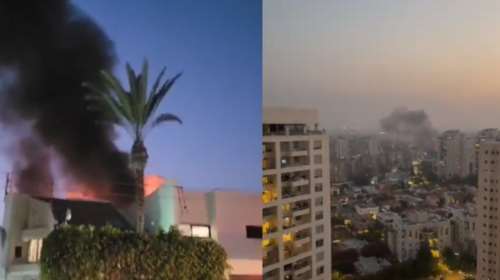 Ρουκέτες της Χαμάς χτύπησαν το Τελ Αβίβ - Έπεσαν κοντά σε σπίτια σε προάστιο