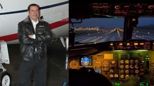 Ο Τζον Τραβόλτα βρέθηκε στην Αθήνα και απογείωσε από το Ελ. Βενιζέλος το ιδιωτικό του τζετ- Η ανάρτηση