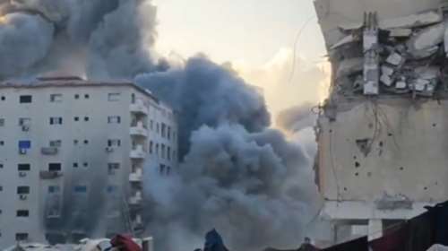 Ο ισραηλινός στρατός συνεχίζει την κατεδάφιση της Γάζας: Ισοπέδωσε κι άλλη πολυκατοικία [βίντεο]