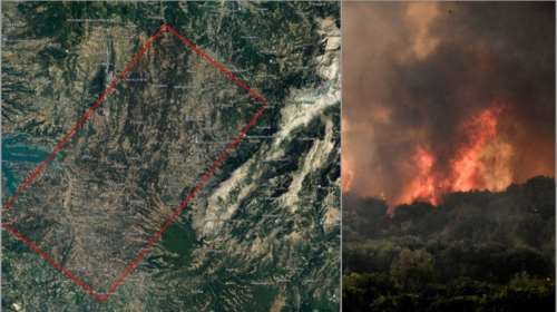 Φωτιές σε Ηλεία και Αχαΐα: Ενεργοποιήθηκε η ευρωπαϊκή υπηρεσία Copernicus - Για την αντιμετώπιση των έκτακτων αναγκών