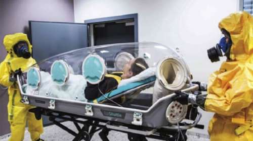 Κορoνοϊός: Σε ειδική κάψουλα διακομίσθηκε στην Αθήνα 25χρονος ασθενής από την Τήνο