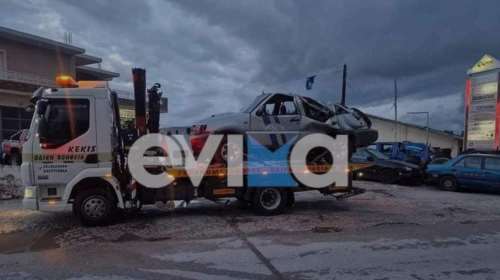 Εύβοια: Ανετράπη όχημα λιμενικού - Τραυματίστηκε σοβαρά ο οδηγός