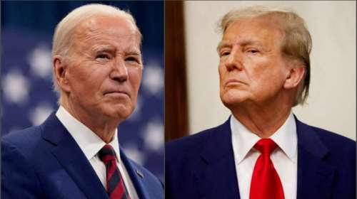 Σάλος μετά την ανάρτηση Τραμπ με τον Μπάιντεν δεμένο χειροπόδαρα - &quot;Θέλει αιματοχυσία&quot; λέει το Δημοκρατικό κόμμα