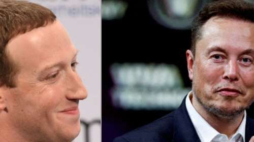 Μαρκ vs Ίλον στην αρένα: Σε σκηνικό ρωμαϊκής εποχής ο αγώνας πάλης - Η &quot;εμπλοκή&quot; της Τζόρτζια Μελόνι