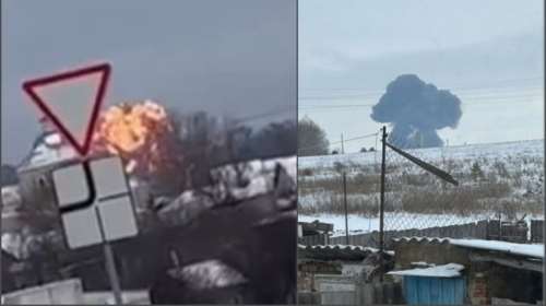 Ρωσικό μεταγωγικό με 65 επιβαίνοντες συνετρίβη στην Ουκρανία - Μετέφερε κρατούμενους [βίντεο]