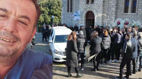 Αγρίνιο: Σε βαρύ κλίμα η κηδεία του 50χρονου κοινοτάρχη - Εκεί και η σύζυγός του - Η ιατροδικαστική