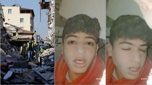 Βίντεο σοκ με αγόρι από τη Συρία παγιδευμένο κάτω από τα ερείπια: &quot;Δεν ξέρω αν θα ζήσω ή θα πεθάνω&quot;