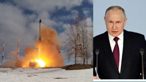 Φιάσκο Πούτιν με τον πύραυλο Satan: Αποτυχημένη δοκιμή του διηπειρωτικού πυραύλου την ώρα που ο Μπάιντεν ήταν στο Κίεβο
