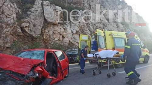 Τραγωδία στην Κρήτη: Νεκρή σε τροχαίο 60χρονη γιαγιά - Σώθηκε το 18 μηνών εγγονάκι της [Εικόνες]