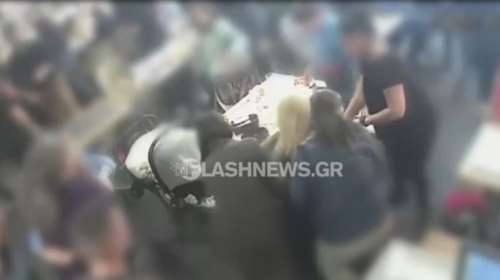 Εσωσε γυναίκα που πνιγόταν από το φαγητό - Η λαβή που της έκανε ο αθλητής στα Χανιά [βίντεο]