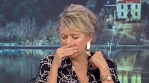 Έβαλε τα κλάματα οn air η Έλενα Ακρίτα με τις εικόνες από το νοσοκομείο στη Γάζα: &quot;Δεν μπορώ να μιλήσω...&quot;