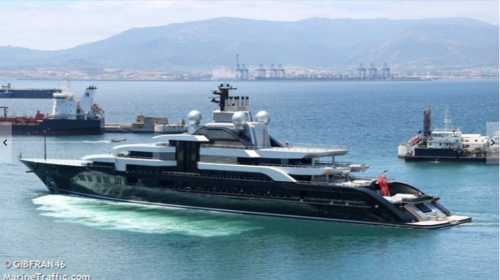 Οι Ισπανοί δέσμευσαν το σούπερ γιοτ Crescent - Πιθανώς ανήκει στον Ρώσο ολιγάρχη Ίγκορ Σέτσιν [εικόνες]