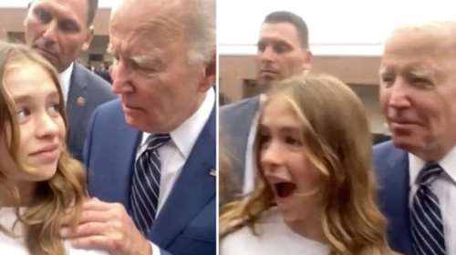 O ''Creepy Joe'' Μπάιντεν ξαναχτυπά - Δίνει συμβουλές για άνδρες σε κοριτσάκι - ''Όχι σοβαρές σχέσεις μέχρι τα 30'' [βίντεο]