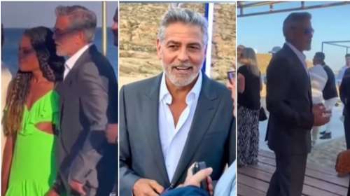 Ο Τζορτζ Κλούνεϊ χαλαρός στη Μύκονο: Καλεσμένος σε λαμπερό πάρτι - Το ελληνικό μενού που δοκίμασε [εικόνες - βίντεο]