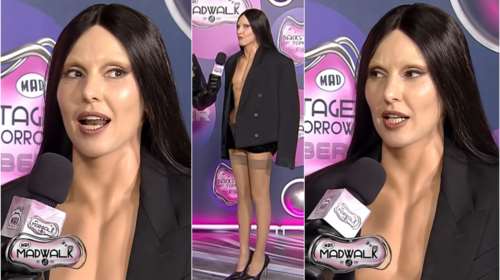 Η Τάμτα προκάλεσε... εγκεφαλικά στα MadWalk - Εμφανίστηκε με ανδρικό στέρνο [βίντεο]